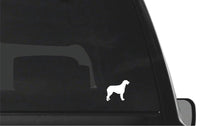 Irish Wolfhound vinyl decal Dog Silhouette laptop car sticker