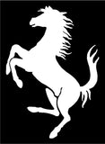 Ferrari Prancing Horse Vinyl Decals Car Body Window Mirror Stickers