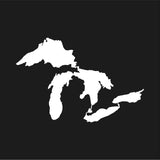 Michigan Great Lakes Outline Vinyl Decal Car Window Laptop WA Sticker