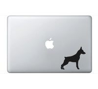 Miniature Pinscher Vinyl Decal Car Window Laptop Dog Breed Silhouette Sticker