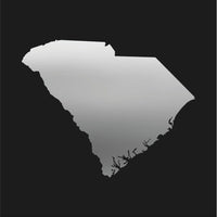 South Carolina Outline Vinyl Decal Car Window Laptop SC Sticker