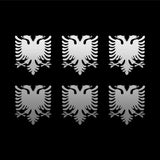 Albanian Eagle Vinyl Decal sticker car phone vinyl sticker Set of 6