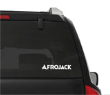 Afrojack EDM DJ Logo Vinyl Decal Laptop Car Window Speaker Sticker