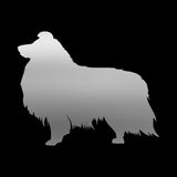 Shetland Sheepdog Decal Car Window Laptop phone Dog Breed Silhouette Sticker