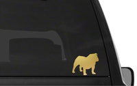 Bulldog Vinyl Decal Car Window Laptop Dog Breed Silhouette Sticker