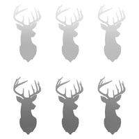 6 Small Deer Vinyl decals phone case laptop car stickers