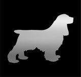 Cocker Spaniel Vinyl Decal Car Window Laptop Dog Silhouette Sticker