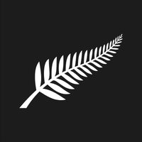 New Zealand Silver Fern vinyl decal laptop car sticker