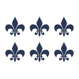 Fleur De Lis Vinyl Decal sticker car phone laptop vinyl stickers Set of 6