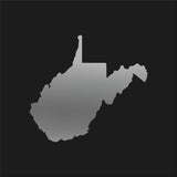 West Virginia state Outline Vinyl Decal Car Window Laptop WV Sticker