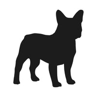 French Bulldog Vinyl Decal Car Window Laptop Dog Breed Silhouette Sticker