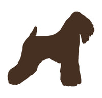 Wheaten Terrier  Decal Car Window Laptop phone Dog Breed Silhouette Sticker