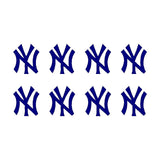 NY New York Yankees Vinyl Decals Stickers Set of 8