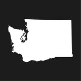 Washington state Outline Vinyl Decal Car Window Laptop WA Sticker