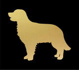 Golden Retriever vinyl decals Dog Silhouette laptop car sticker