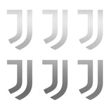 Juventus Decal Socker Vinyl Decals Stickers small Set of 6