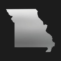 Missouri state Outline Vinyl Decal Car Window Laptop MO Sticker