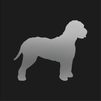 Lagotto Romagnolo vinyl decal Dog Silhouette laptop car sticker