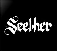 Seether band logo vinyl decal Car window laptop decal