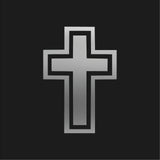 Christian cross Vinyl Decal Car Window Laptop  Sticker