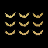 bats decals Set of 9 Phone case Window Gun Case Vinyl Bat Decal Stickers