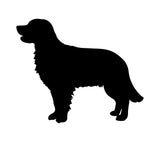 Golden Retriever vinyl decals Dog Silhouette laptop car sticker