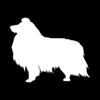 Shetland Sheepdog Decal Car Window Laptop phone Dog Breed Silhouette Sticker