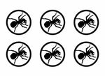 The Prodigy Techno Ant Logo 6 Vinyl Decals Phone Laptop Speaker 1.5" Stickers