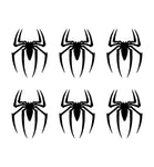 SPIDERMAN Symbol Vinyl Decals Car Window Laptop Stickers Set