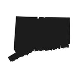 Connecticut state Outline Vinyl Decal Car Window Laptop CT Sticker