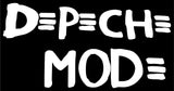 Depeche Mode band Logo Vinyl Decal Laptop Car Window Speaker Sticker