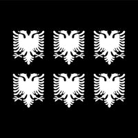 Albanian Eagle Vinyl Decal sticker car phone vinyl sticker Set of 6