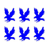 6 Small American Eagle Vinyl decals phone case laptop car stickers