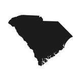 South Carolina Outline Vinyl Decal Car Window Laptop SC Sticker