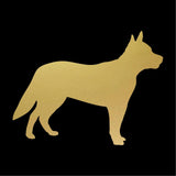 Australian cattle Dog vinyl decals Dog Silhouette laptop car sticker