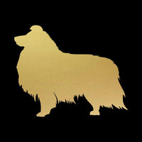 Shetland Sheepdog Decal Car Window Laptop phone Dog Breed Silhouette Sticker