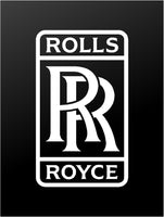 Rolls-Royce Logo vinyl decals laptop car sticker