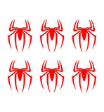 SPIDERMAN Symbol Vinyl Decals Car Window Laptop Stickers Set