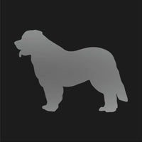 Leonberger Vinyl Decal Car Window Laptop Dog Silhouette Sticker