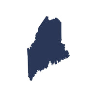 Maine state Outline Vinyl Decal Car Window Laptop ME Sticker