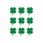 Four Leaf Clover Vinyl Decals Phone Laptop Small 4 leaf Clover Stickers Set of 9