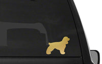 English Cocker Spaniel Decal Car Window Laptop Dog Silhouette Sticker