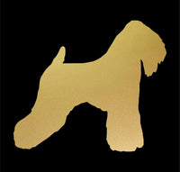 Wheaten Terrier  Decal Car Window Laptop phone Dog Breed Silhouette Sticker