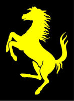 Ferrari Prancing Horse Vinyl Decals Car Body Window Mirror Stickers