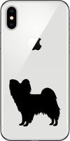 Papillon Vinyl Decal Car Window Laptop Dog Breed Silhouette Sticker