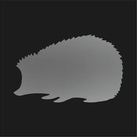 Hedgehog Vinyl Decal Car Window Laptop Silhouette Sticker