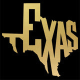 Texas State Outline Vinyl Decal Car Window Laptop Sticker