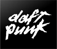 Daft Punk Electro Disco House Music Vinyl Decal Car Window Guitar Laptop Sticker