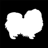 Pekingese vinyl decal Dog Silhouette laptop car sticker