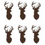 6 Small Deer Vinyl decals phone case laptop car stickers